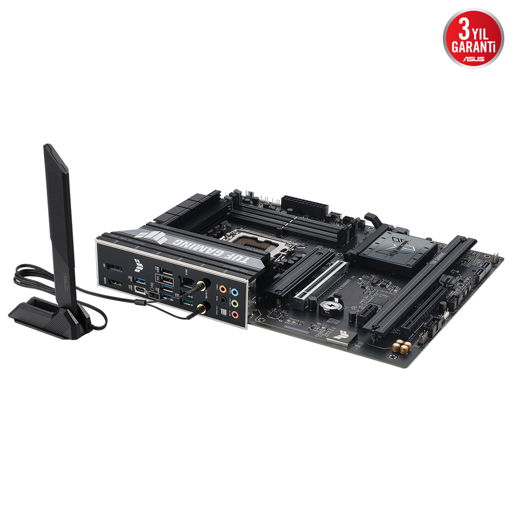 ASUS TUF B860-Plus WIFI Intel B860 Soket 1851 DDR5 8200+(OC)MHz ATX Gaming (Oyuncu) Anakart