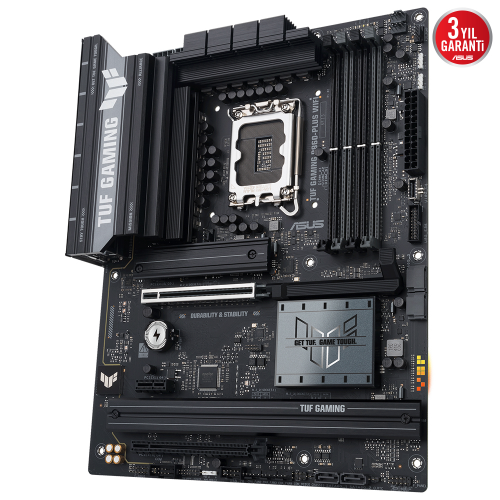 ASUS TUF B860-Plus WIFI Intel B860 Soket 1851 DDR5 8200+(OC)MHz ATX Gaming (Oyuncu) Anakart