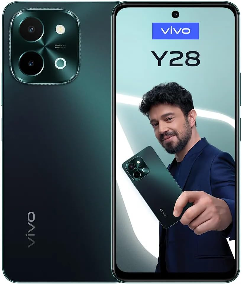 Vivo Y28 128GB 8GB RAM Yeşil Cep Telefonu – Vivo Türkiye Garantili 