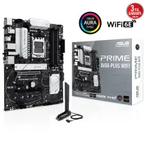 ASUS Prime B650-Plus Gaming WIFI AMD B650 Soket AM5 DDR5 7600(OC)MHz ATX Gaming (Oyuncu) Anakart