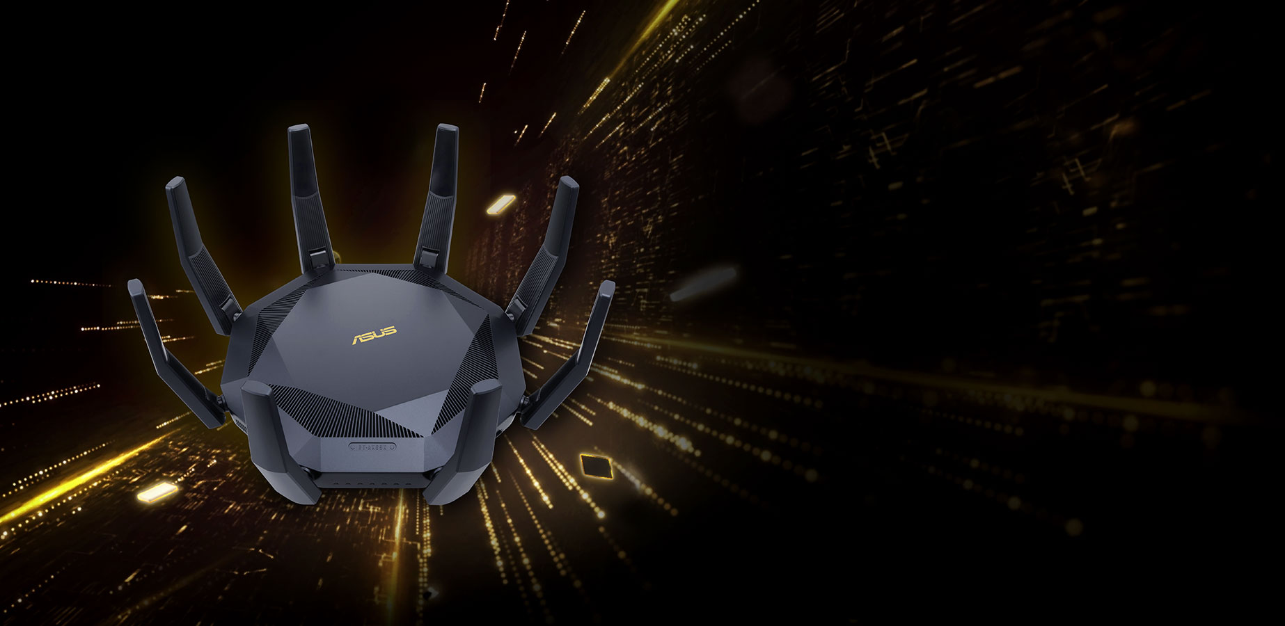 ASUS RT-AX89X AX6000 WiFi 6 Dual Band Gaming (Oyuncu) Router 