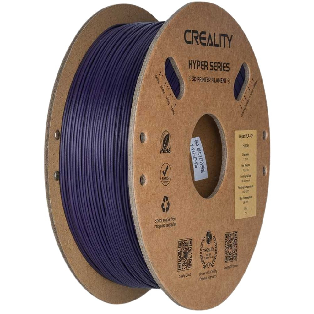 Creality Hyper PLA CF 1.75 mm 1 Kg Mor Filament