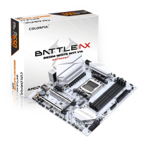 COLORFUL BATTLE-AX B650M-WHITE WIFI V14 DDR5 7600MMHz mATX AM5 Gaming (Oyuncu) Anakart