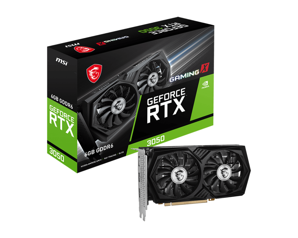 MSI GeForce RTX 3050 GAMING X 6G 6GB GD6 96B Ekran Kartı