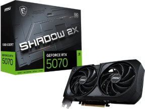 MSI GeForce RTX 5070 12GB Shadow 2X OC GDRR7 192Bit DX12 Gaming (Oyuncu) Ekran Kartı