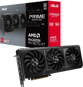 ASUS PRIME Radeon RX 9070XT 16GB PRIME-RX9070XT-O16G GDDR6 256Bit DX12 Gaming (Oyuncu) Ekran Kartı