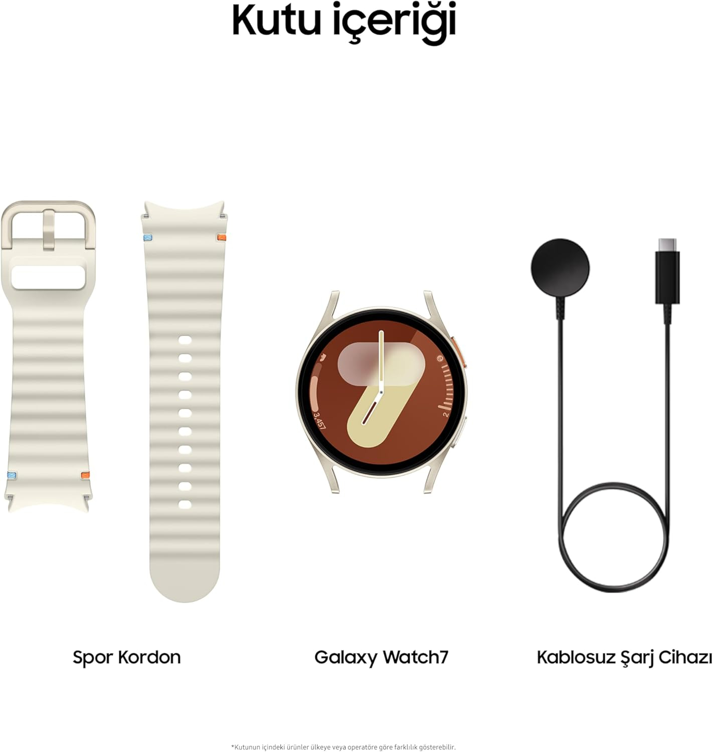 Samsung Galaxy Watch 7 40mm L300-NZEA TUR Krem Akıllı Saat – Samsung Türkiye Garantili