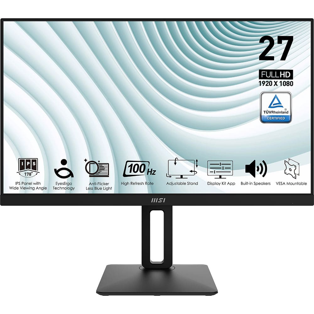 MSI PRO MP271AP 27″ 1ms 100Hz Full HD IPS Monitör