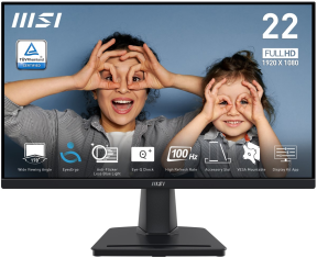 MSI Pro MP225V 21.5″ 1ms 100Hz Anti-Glare VA Full HD FreeSync Monitör