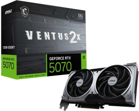 MSI GeForce RTX 5070 12G VENTUS 2X OC GDDR7 192Bit DX12 Gaming (Oyuncu) Ekran Kartı