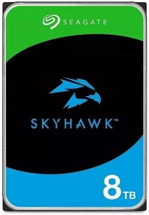 Seagate Skyhawk Surveillance ST8000VX010 8TB 256MB 3.5” SATA 3 7/24 Güvenlik Diski