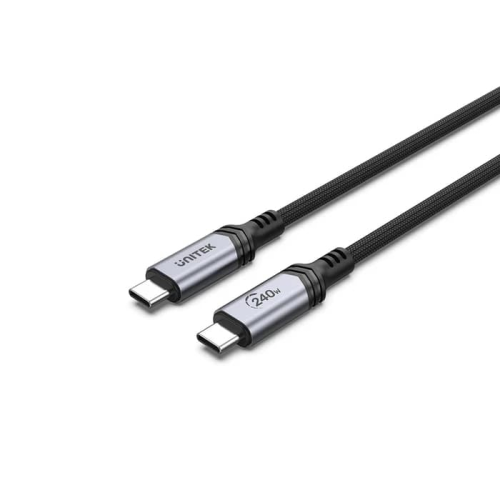 Unitek Type-C to Type-C (240W) 2Mt Hızlı Şarj Kablosu (C14110GY-2M)