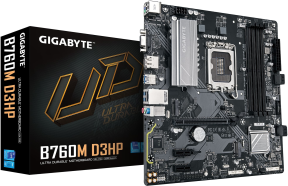 Gigabyte B760M D3HP Intel B760 Soket 1700 DDR5 5600MHz mATX Gaming (Oyuncu) Anakart