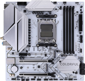 COLORFUL BATTLE AX B650M-WHITE WIFI V15 DDR5 7600MHz mATX Gaming (Oyuncu) Anakart