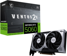 MSI GeForce RTX 5060 Ventus 2X 8G OC GDDR7 128Bit Gaming (Oyuncu) Ekran Kartı