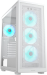 Cougar MX220 4X RGB CGR-2AC8W-RGB Mid-Tower Temperli Cam Beyaz Gaming (Oyuncu) Kasa