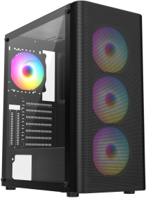 Frisby FC-9385G 4x120mm RGB FAN 550W Mid Tower ATX Gaming (Oyuncu) Kasası