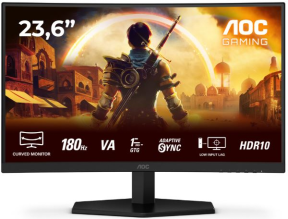 AOC C24G42E 23.6″ 180 Hz 0,5ms FreeSync HDR10 Fast VA Oyuncu Monitörü