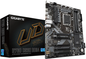 Gigabyte B760 DS3H Soket LGA1700 DDR4 5333MHz (OC) ATX Gaming (Oyuncu) Anakart