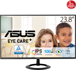 Asus VZ24EHF 24″ 1 ms Full HD IPS 100 Hz Gaming (Oyuncu) Monitör
