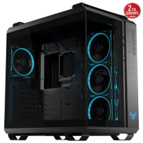 ASUS TUF Gaming GT502 Horizon Temperli Cam USB Type-C Siyah ATX Mid-Tower Gaming (Oyuncu) Kasa