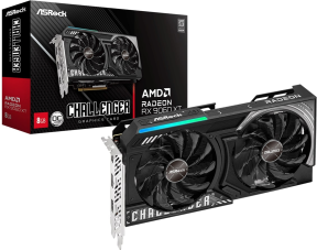 ASrock AMD Radeon RX9060 XT Challenger 8GB OC GDDR6 128Bit Gaming (Oyuncu) Ekran Kartı