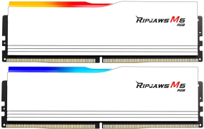 GSKILL Ripjaws M5 RGB 32 GB (2x16) 6000MHz CL36 DDR5 Gaming Ram (F5-6000J3636F16GX2-RM5RW)