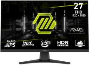 MSI MAG 272F 27″ 200Hz 0.5ms Full HD Adaptive Sync Rapid IPS Gaming Monitör
