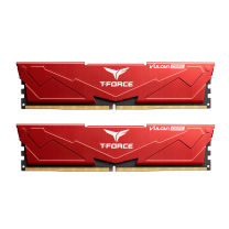 Team T-Force Vulcan 32GB(2x16GB) 6000Mhz DDR5 CL38 Kırmızı Gaming Ram (FLRD532G6000HC38JDC01)
