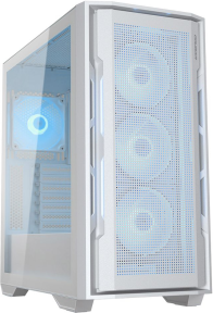 Cougar UNIFACE 4X RGB FAN CGR-5C78W-RGB Mid-Tower Temperli Cam Beyaz Gaming (Oyuncu) Kasa