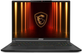 MSI NB Stealth 16 AI A2HWFG-062TR Intel Core Ultra 9 285H 32GB DDR5 1TB SSD 8GB RTX5060 GDDR7 16″ QHD+ OLED 240Hz W11 Gaming Notebook