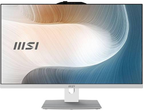 MSI Modern AM272P 12M-1255XTR i5-1235U 16GB DDR4 500GB SSD 27″ FHD FDOS Beyaz All In One PC