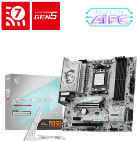 MSI B850M GAMING PLUS WIFI DDR5 AM5 8200(OC)Mhz mATX Gaming (Oyuncu) Anakart