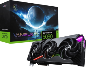 MSI GeForce RTX 5090 32G VANGUARD SOC 32GB GDDR7 512 Bit DLSS 4 Gaming (Oyuncu) Ekran Kartı