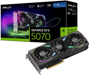 PNY GeForce RTX 5070 12GB GDDR7 OC 192Bit Ekran Kartı (VCG507012TFXXPB1-O)