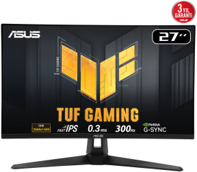 ASUS TUF GAMING VG27AQM5A 27″ 300Hz 1ms Eyecare QHD Fast IPS Gaming (Oyuncu) Monitör