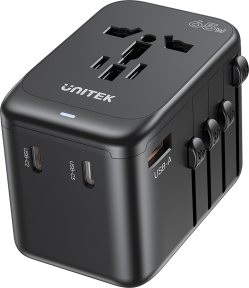 Unitek 65W Universal Travel Adaptör (P1122ABK01)