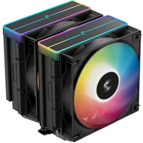 DeepCool AG620-BK-ARGB-V2 2x120mm Kule Tipi İşlemci Soğutucu