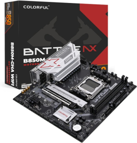 COLORFUL BATTLE-AX B850M-GHA WIFI V14 DDR5 7600MHz mATX AM5 Gaming (Oyuncu) Anakart