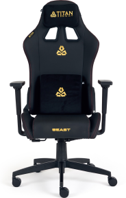 Titanseat Beast Leather Gold Oyuncu Koltuğu