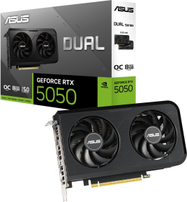 ASUS DUAL GeForce RTX 5050 8GB OC Edition DUAL-RTX5050-O8G GDDR7 128Bit Gaming (Oyuncu) Ekran Kartı
