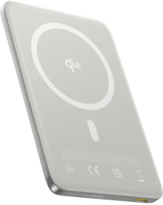 Baseus PicoGo Ultra-Slim Qi2 Titanyum 10000 mAh Hızlı Şarj MagSafe Powerbank