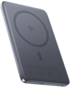 Baseus PicoGo Ultra-Slim Qi2 Gri 10000 mAh Hızlı Şarj MagSafe Powerbank