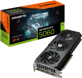 Gigabyte GeForce RTX5060 GAMING OC GV-N5060GAMOC-8GD GDDR7 8GB 128Bit Gaming (Oyuncu) Ekran Kartı