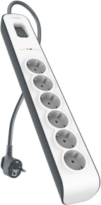 Belkin BSV603VF2M-V2 Surgemaster 2M 6'lı Akım Korumalı Priz