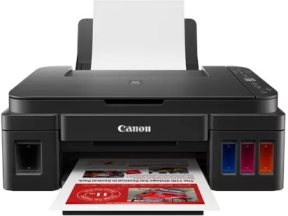 Canon Pixma G3416 Wi-Fi + Tarayıcı + Fotokopi Renkli Çok Fonksiyonlu Tanklı Yazıcı ( Orjinal Mürekkepli )
